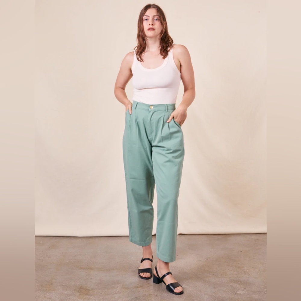 Big Bud Press Sage Green Trousers Size Medium